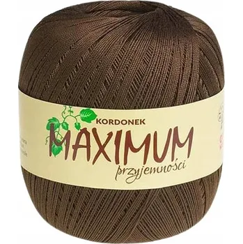 Příze Háčkovací Příze Opus MAXIMUM č. 1782 hnědý 100 g 565 m