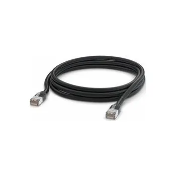 Ubiquiti Patch kabel, venkovní, STP, Cat.5e, 3m, černá
