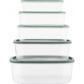 Dóza na potraviny Plastové dózy na potraviny s víkem Altom Design sada 5 kusů