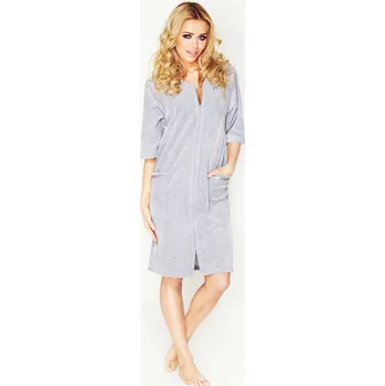 Dámský župan ŽUPAN LILIA Wanmar velikost L, šedý