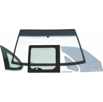 Autosklo sklo dveří stahovací pravé zadní zelené