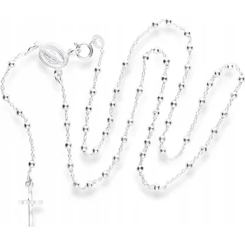 Náhrdelník NÁHRDELNÍK S KŘÍŽKEM MENNICA BYDGOSKA STŘÍBRO 925, DÉLKA 45 CM