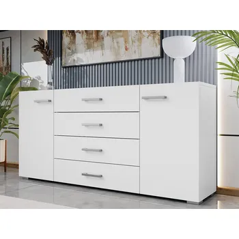 Komoda MOB Komoda Teratino 2D4SZ (bílá)