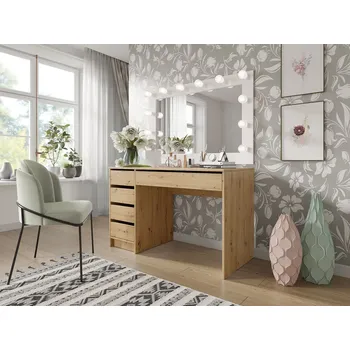 Psací stůl Mirjan_zondo PC stolek Heranor (dub artisan)