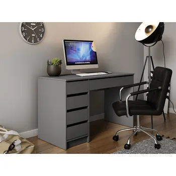 Psací stůl Mirjan_zondo PC stolek Heranor (antracit)