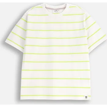 Chlapecké tričko limetkové barvy s krátkým rukávem, velikost 128 Coccodrillo WC5