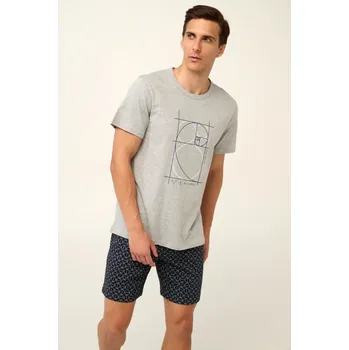 Pánské pyžamo VAMP PYJAMAS 22680-105-XL