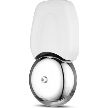 Zvonek Rev 0504020555 bílý/stříbrný