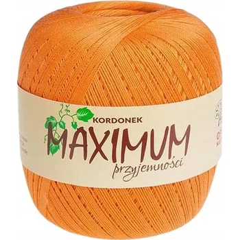 Příze Háčkovací Příze Maximum 1517 Oranžový