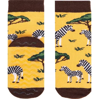 Protiskluzové ponožky, ZEBRA dětské 20-25