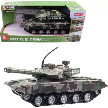 autíčko MaDe 22873 Tank na baterie 32 cm