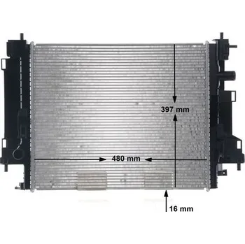 Chladič motoru Chladič, chlazení motoru MAHLE CR 2242 000S
