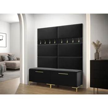 Předsíňová stěna Mirjan_zondo Předsíňová sestava Frisala II (černá + Manila 18)