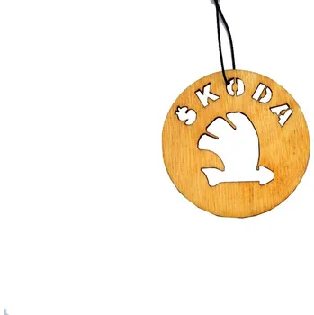 Vůně do auta WoodVibe - Vůně do auta – znak Škoda Vůně: Titanic