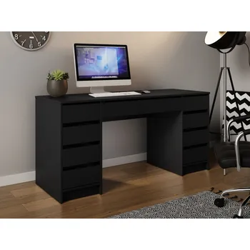 Psací stůl Mirjan_zondo Toaletní stolek Heranor (černá)