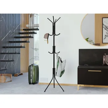 Věšák Mirjan_zondo Předsíň Komandor (černá)