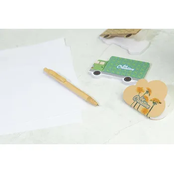 Samolepící bloček Reklamní CreaStick Cloud Eco samolepicí blok na poznámky na zakázku, přírodní