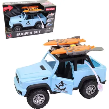 autíčko MaDe Modré auto na baterky