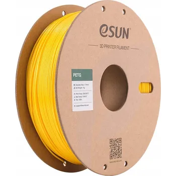 Filament ESun PETG Filament Jednotná Žlutá 1.75mm