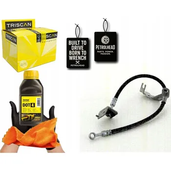 Brzdová hadice BRZDOVÁ HADICE ELASTICKÁ HYUNDAI PŘEDNÍ SANTA FE 12 #Petrolhead Pro+ Kit15