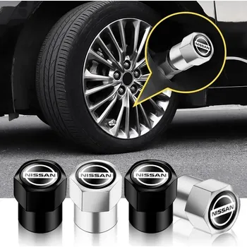 Čepička na ventilek Čepičky na ventilky s logem (sada 4ks)