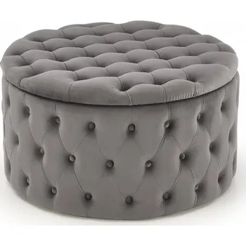 Taburet Taburet NUNEZ šedý skladem