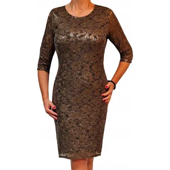 Dámské šaty Šaty krajkové na svatební hostina svatba zeštíhlující 40 42 44 46 48 50 52 54 56