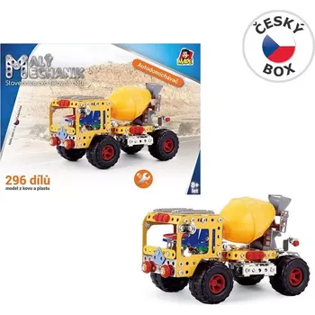 ostatní stavebnice Made Malý mechanik auto domíchávač 296 ks