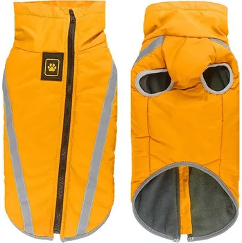Obleček pro psa Zimní bunda pro psy DMB0168 žlutá 5XL