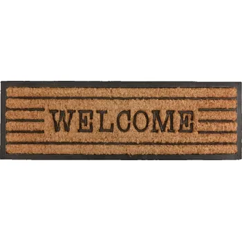 Rohožka Hotová gumová kokosová rohožka 75 x 25 cm