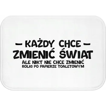 Koupelnová předložka Koupelnová předložka 40x60 Rychleschnoucí Bílá Vzory