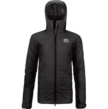 Dámská bunda Dámská bunda Ortovox Swisswool Zinal Jacket W Velikost: XL / Barva: černá/šedá