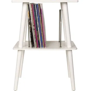 Příslušenství pro gramofon Crosley Manchester Nábytek pro LP desky White