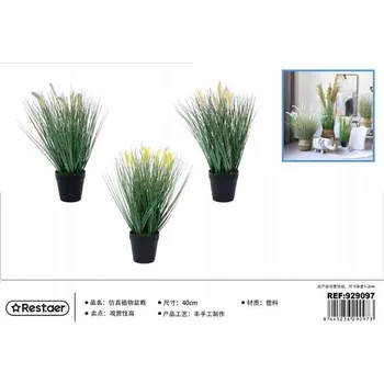 umělá květina Umělá Rostlina v Květináči 40 cm Vysoká Kvalita