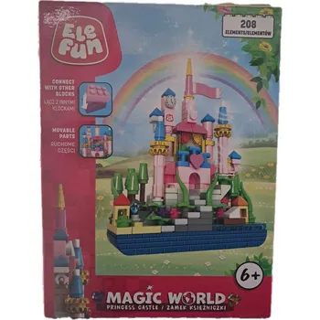 ostatní stavebnice EleFun stavebnice 208 dílků Zámek pro princeznu