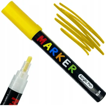 Akrylový fix M&G APL404-15 žlutý 1 ks