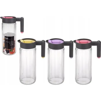 Skleněný džbán na nápoje Ravi 1,43 l na vodu a džus