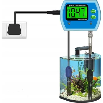 Analyzátor PH metr tester Sonda PH a TDS pro akvárium indikátor