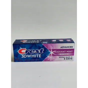 zubní pasta Crest 3D White Advanced Radiant Mint, Zubní pasta, 68 g