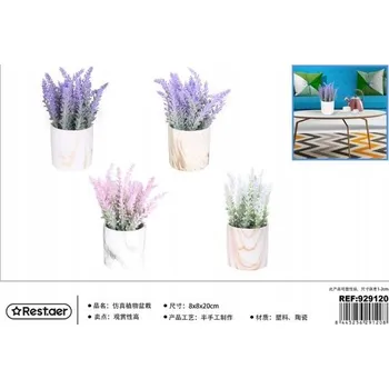 umělá květina Rest.aer-Dekorativní umělé květy v květináčích