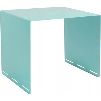 Konferenční stolek Konferenční stolek moderní čtvercový do obýváku, noční stolek na noviny Flavio mátový