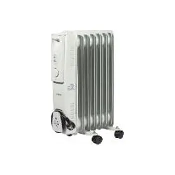 Přímotop Olejový radiátor Volteno 2500 W, bílý/šedý