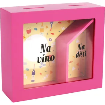 Duo pokladnička - Na děti/Na víno