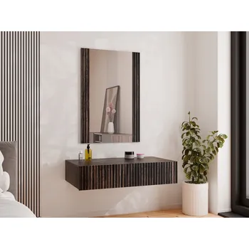 Toaletní stolek Mirjan_zondo Toaletní stolek se zrcadlem Orlandio (ořech warmia)