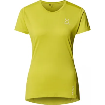 Dámské tričko Dámské ultralehké triko Haglöfs L.I.M Tech - sv.zelená Velikost: M