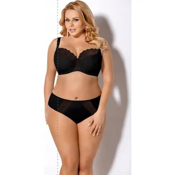 Podprsenka Gorsenia podprsenka polovyztužená černá velikost 95H