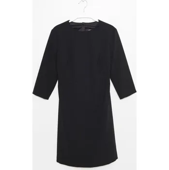 Dámské šaty SIMPLE ČERNÉ KLASICKÉ MINI ŠATY (32)