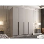 MOB Šatní skříň Sezalos I (kašmír + černá)