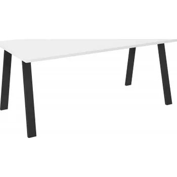 Jídelní stůl MOB Kermit 185x90 ​​(bílá) (pro 46 osob)