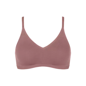 Dámská móda Dámská podprsenka GO Daily Cotton Soft bra - BROWN - hnědá 1141 - SLOGGI BROWN L